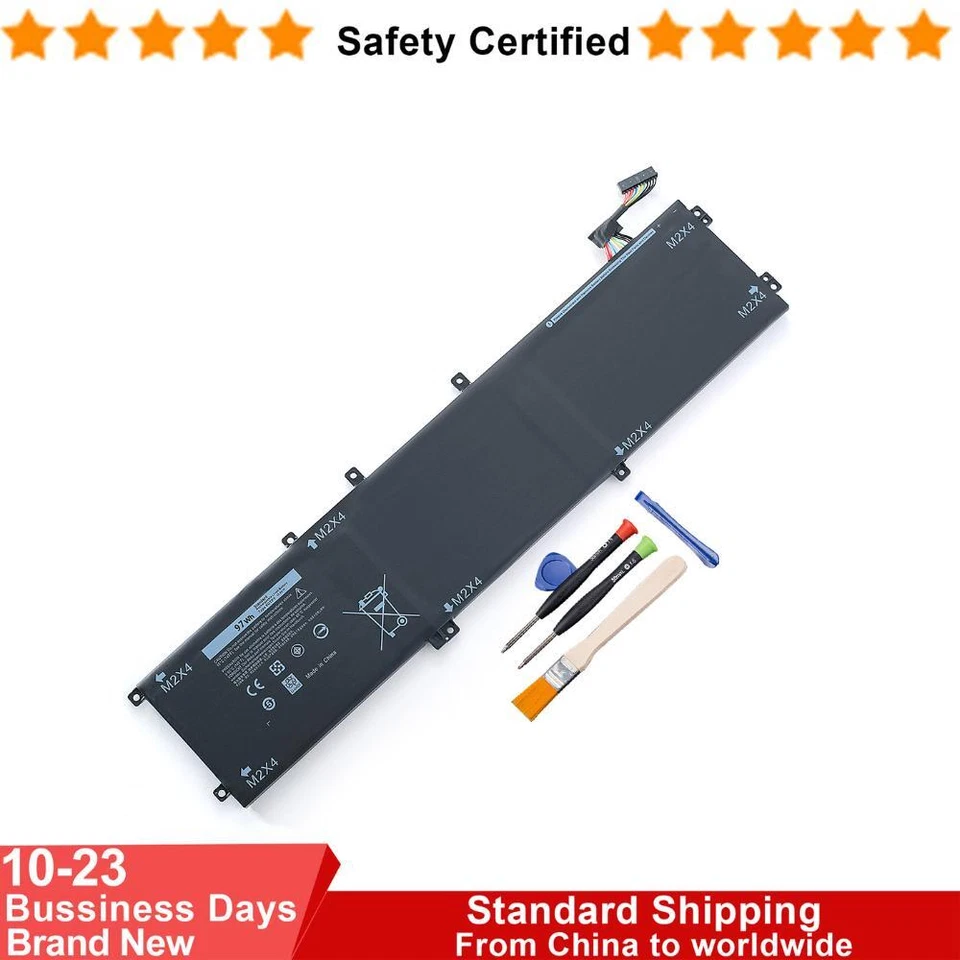 6 GTPY 97WH Akku für Dell XPS 15 9570 9560 7590 Vostro 7500 Precsion 5530 5520