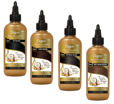 Bigen Semi-Permanent Hair Color with Coconut Argon and Maracuja Oils