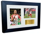 A4 Signed Harry Kane Bayern Munich Football Autographed Photo Picture Frame Gift