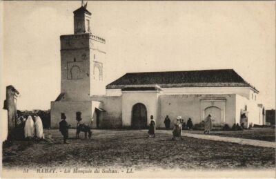 CPA MAROKKO RABAT La Mosquée du Sultan (31279)