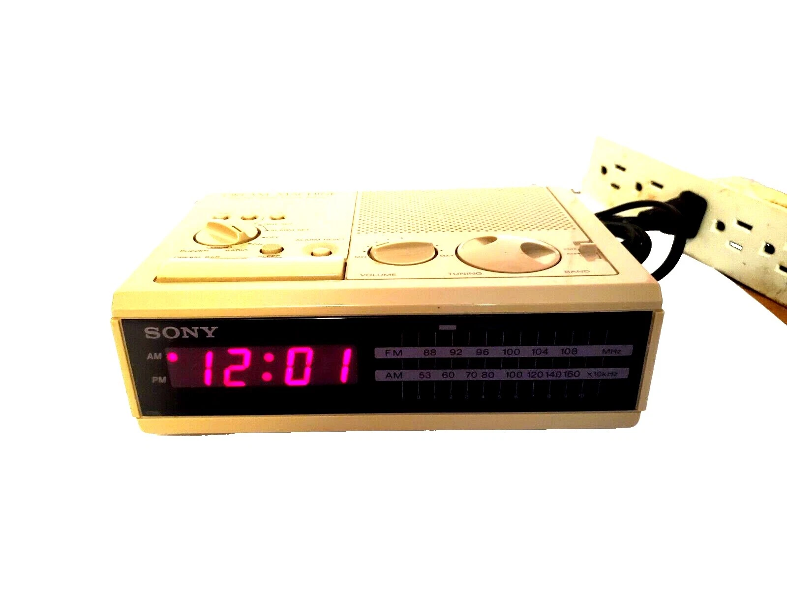Reloj Despertador Vintage/Retro Sony radios Radios
