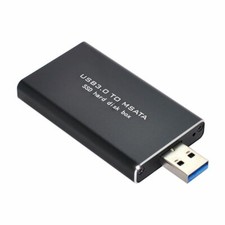 Mini PCI-E mSATA to USB 3.0 External SSD PCBA Adapter Pen Driver Card with Case