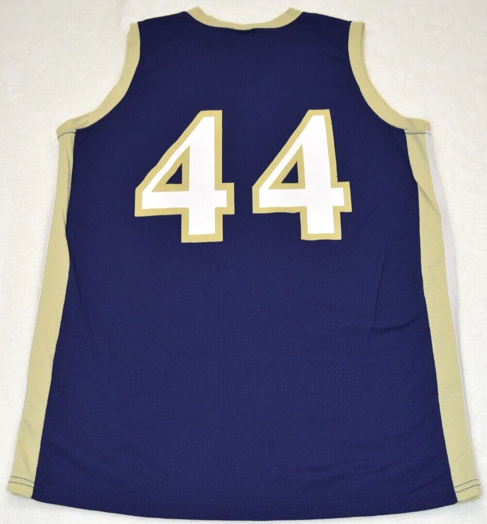ESSEX Wilson women s 44 basketball jersey size LARGE blue tan