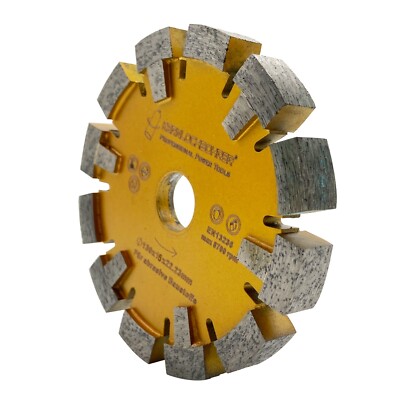 Diamant Frässcheibe ECKIG Ø 130 mm mit T-Schutzsegmente 16 mm