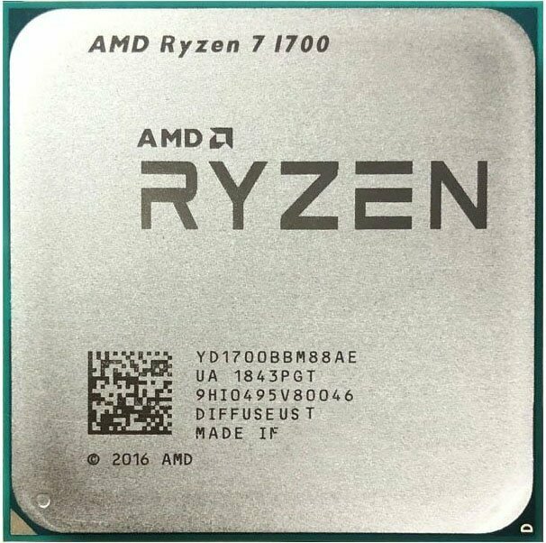 AMD Ryzen 7 - 3 GHz Octa-Core (YD1700BBAEBOX) Processor for sale online |  eBay