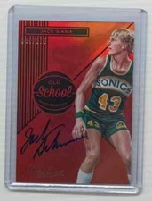 2014-15 Prestige Jack Sikma Red Old Scholl Autograph Auto #75/175