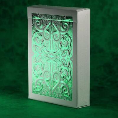 Green Foiled Gatorback (1/750) playing cards Super Rare by