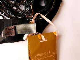 AGENT PROVOCATEUR SOIREE LIDIJA SILK DEMI BRA 34D & THONG SIZE 3 RRP &pound;740 NWT