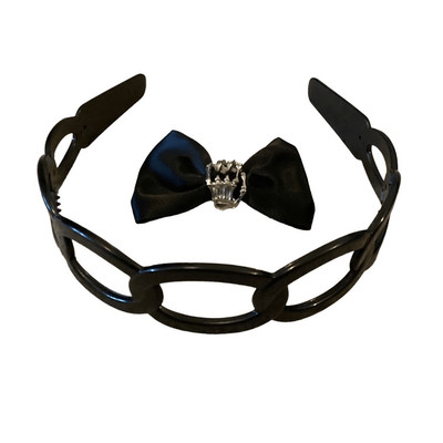 Skeleton Hand Hair Bow with Headband Clip Accessories