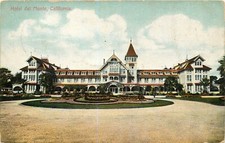 DB Postcard CA Da085 Hotel del Monte Street View Newman Made in Germany 