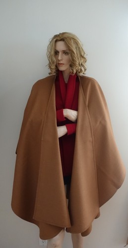 CAPE ALPACA - PLAIN LONG CAPE. NWT - Picture 11 of 34