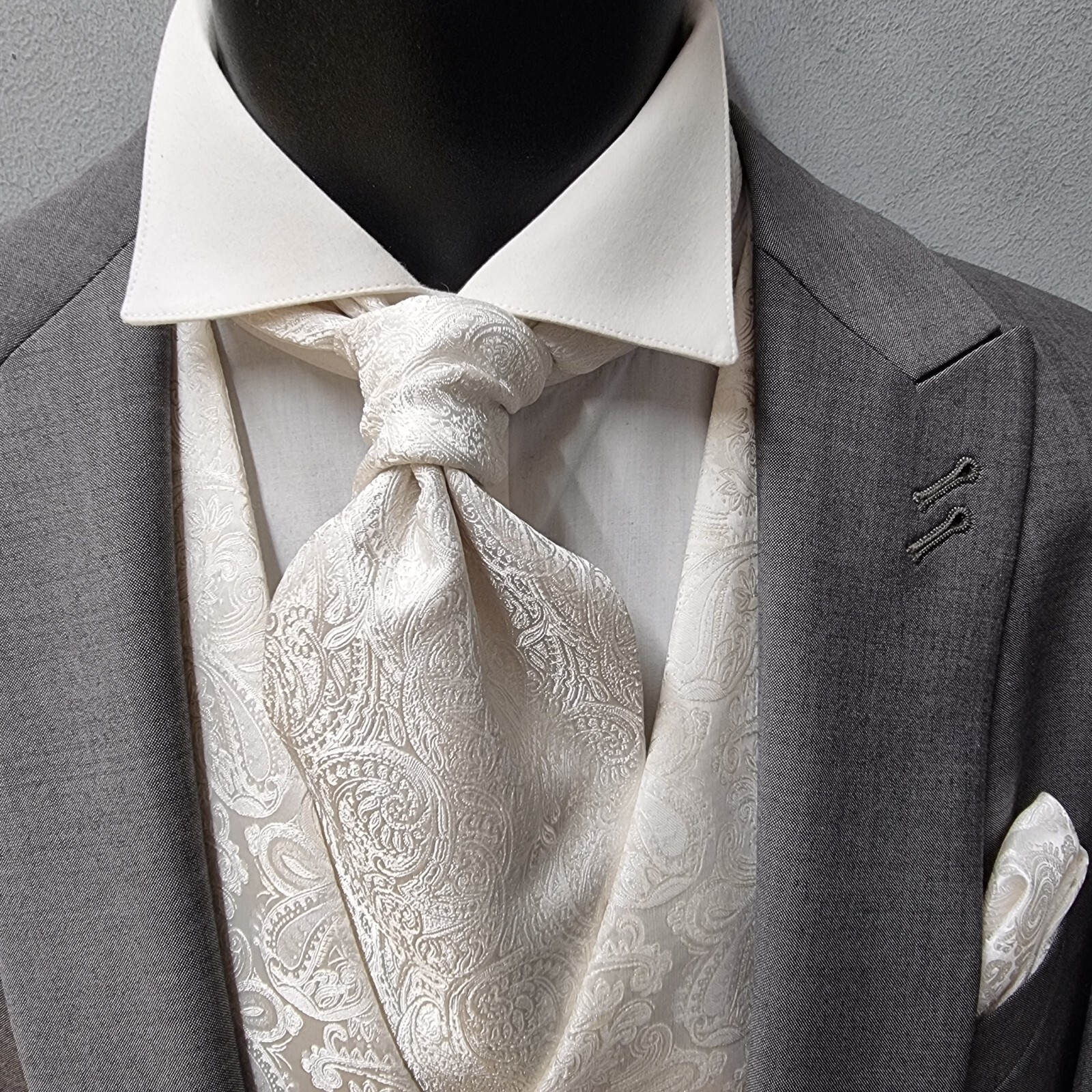 Wedding Shirts Men`s New Ivory Dress Shirt Double Cuff. eBay