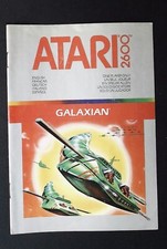 L0061 Atari 2600 Galaxian Used Game Instruction Booklet