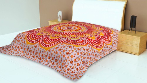Indian Mandala Bedding Bedspread Coverlet Blanket Tapestry Wall Hanging Throw - Picture 10 of 39
