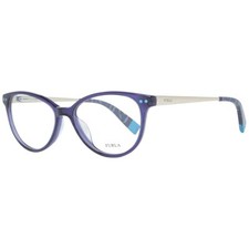 Furla Women's Cat-Eye 51mm Eyeglasses Frames Blue VFU083-0T31