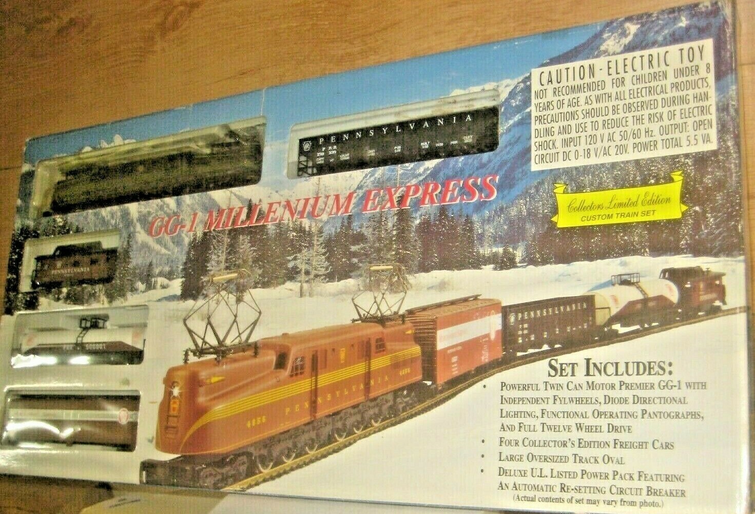 IHC GG-1 MILLENIUM EXPRESS HO SCALE READY-TO-RUN PENNSYLVANIA CUSTOM TRAIN  SET | eBay