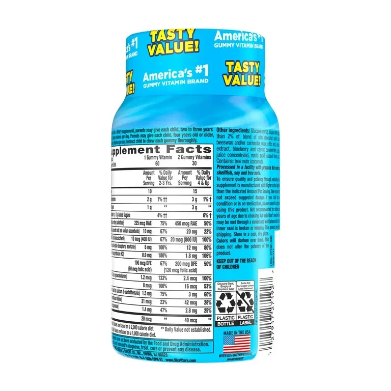 Vitaminas Para Niños Gomitas Abre El Apetito Crecimiento Saludables Niños Gomitas Foto 3 de 4