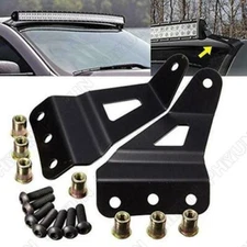  Car SUV Off Road Roof LED Light Bar Mounting Bracket Stand Light Strip Holder2x