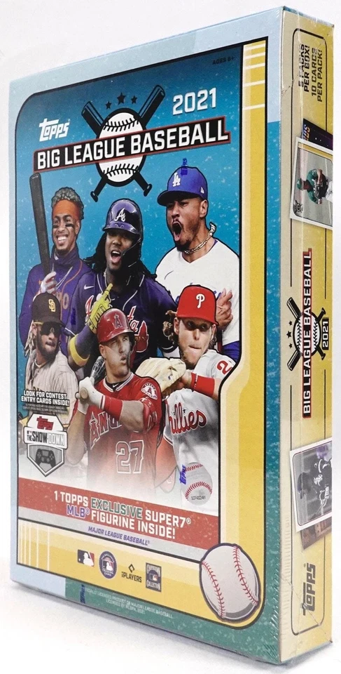 2021 Topps Big League Baseball Collector Hobby Box 5 Packs Per Box 10 Cards Pack - Image 2 of 4