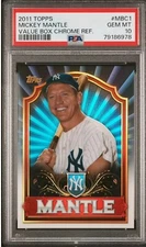 1 Mickey Mantle Card +8 Modern Cards MLB HOT Pack Repack Rookies! Mystery Pack