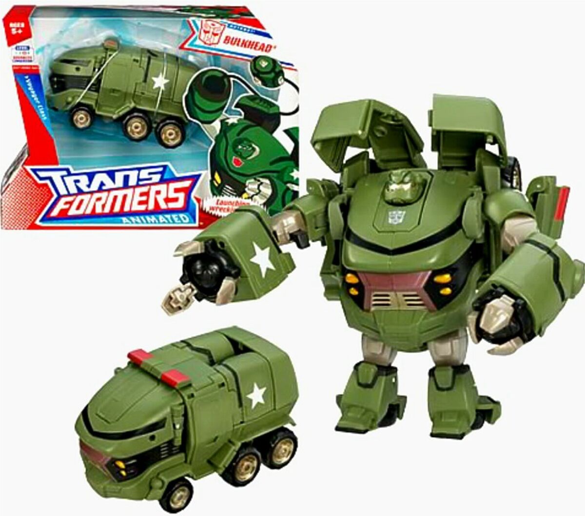 Transformers Animated Bulkhead 輸入品 Transformers Animated Autobot Bulkhead Factory Sealed New