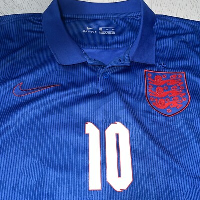 Nike イングランド代表 RASHFORD 10 Nike Dri Fit England Away Rashford 10 Shirt Soccer Blue