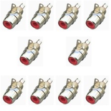 10 PACK RCA Phono Chassis Panel Mount Socket Connectors RED WHITE YELLOW BLACK