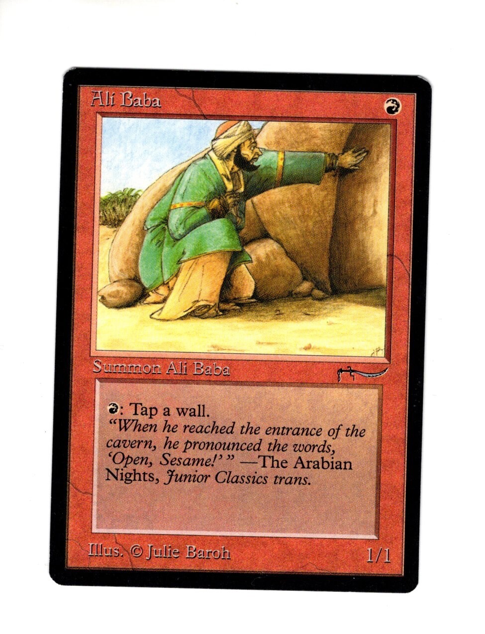 Ali Baba Arabian Nights LP MTG Magic the Gathering a