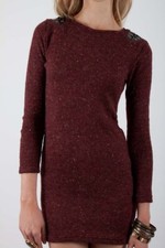 Somdays Lovin Sweater Dress w/ Laced Shoulder Detail