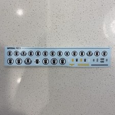 Imperial Fists Warhammer 40K Space Marine Transfer Sheet