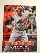 2022 Topps Welcome to the Show Jumbo 5x7 /49 Joey Votto Reds WTTS-27