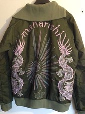 Maharishi Embroidered Jacket Size 10-12 Or Sml- Med