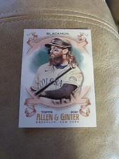 2021 Topps Allen & Ginter #280 Charlie Blackmon Rockies Baseball Card