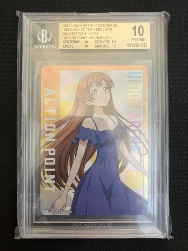 BGS 10 Shirley Union Arena 2023 Code Geass Lelouch Of The Rebellion Action Point