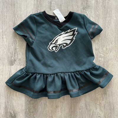 NFL Team Philadelphia Eagles Baby Girl Toddler Cheerleader