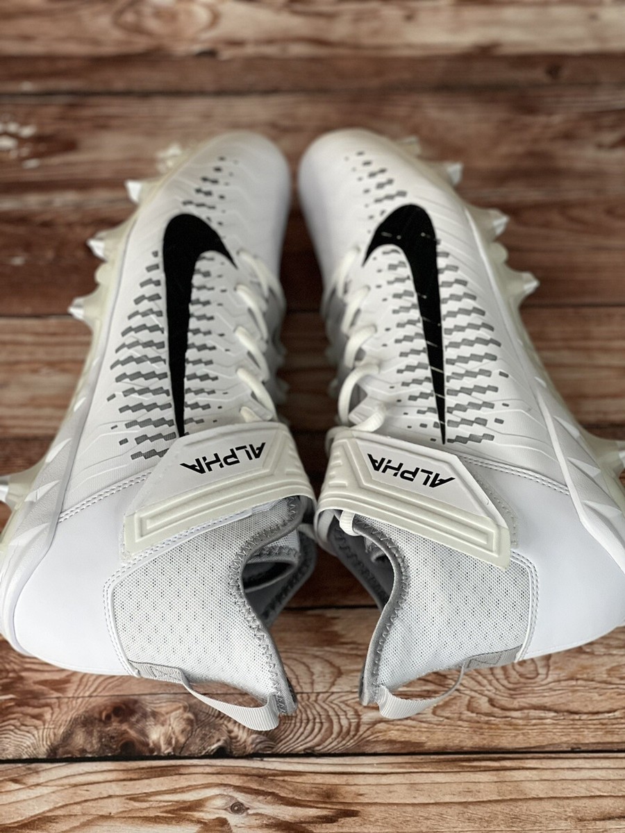 Nike Alpha Menace Pro 2 WIDE Mid Cleats BV3951-100 Size 12.5  display picture 1