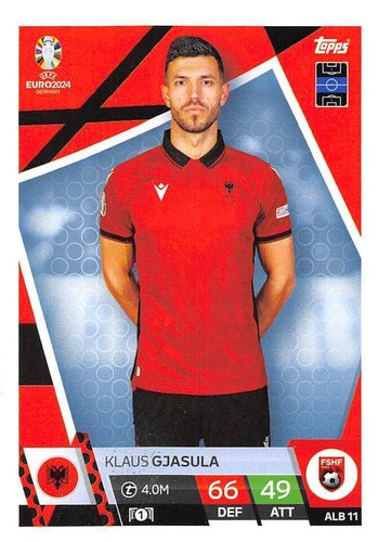 Topps Match Attax Euro 2024 UEFA Base Cards Spain England France #ALB to #HUN - Picture 35 of 222