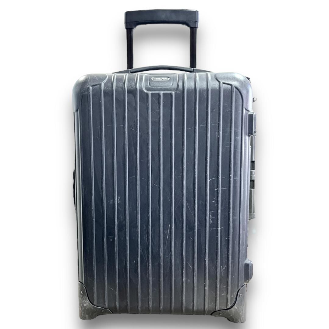 RIMOWA SALSA 32〜35 ℓ シルバー RIMOWA salsa 35L Silver 2-wheels Carry Case Suitcase 856 52