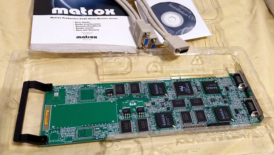 Matrox G+/QUADP P/N: 79075010575 MG10820 Kit Graphics Board NEW. - Image 3 of 4