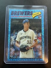 JACOB MISIOROWSKI 2026 TOPPS HERITAGE CHROME ROOKIE BLUE SPARKLE REFRACTOR! RC!