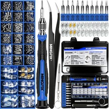 Eyeglass Sunglass Repair Kit,MINGFIX Magnetic Eye Glasses Repairing Tool Ki