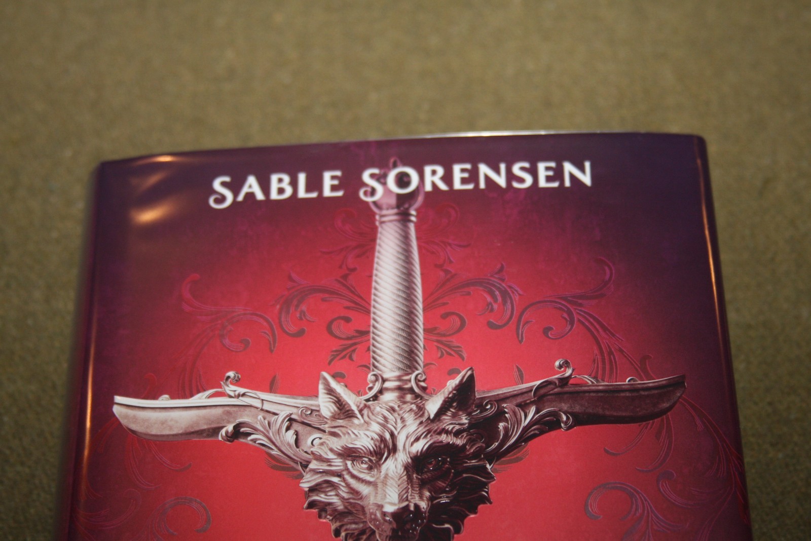 Dire Bound by Sable Sorensen 2025 HC 1st Printing Requited w/Sprayed Edges