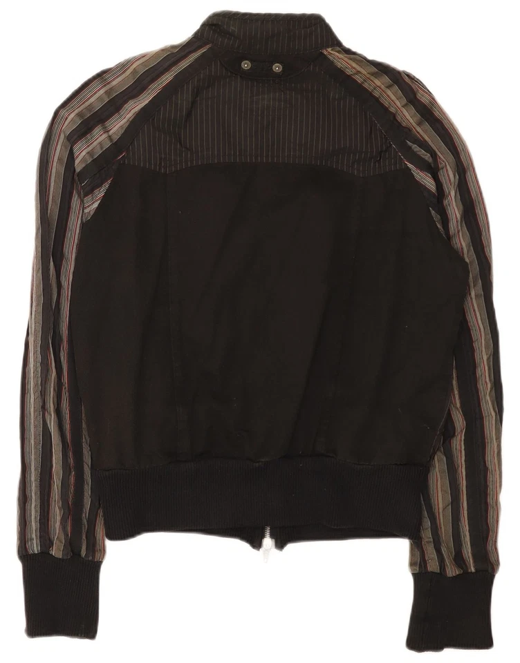 CNC костюм национальный мужской Bomber куртка это 36 маленький черный в полоску хлопок IC06 - Изображение 2 из 3