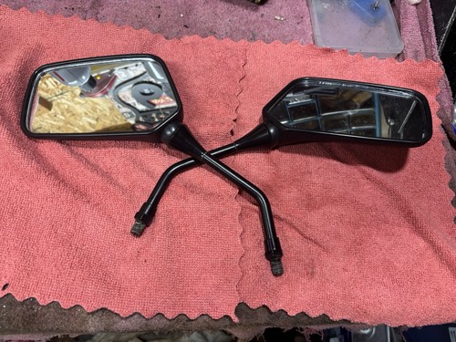 1983 1984  83-84 Honda VT500 FT Ascot Left /Right Mirror Set ..  OE. NICE!