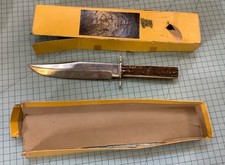 VINTAGE EL TORO Soligen Schmidt and Ziegler #2330 ORIGINAL BOWIE KNIFE w/box