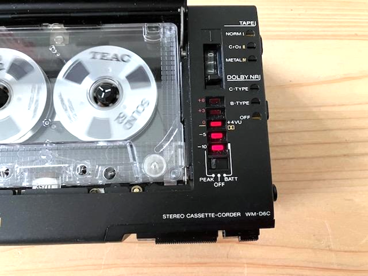 Very Beautiful Sony Walkman WM-D6C Cassette Player Recorder