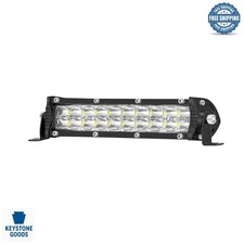 7 Inch Slim Led Light Bar - Bright Off-road Fog Work Lights For Atv Utv R...