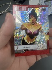 2022-23 Upper Deck Marvel Annual  Phoenix Silver Sparkle #26 Nice