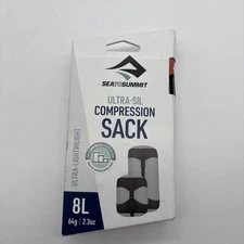 SEA TO SUMMIT  Ultra-Sil 8L Compression Sack Blue Ultra Light Weight  NEW