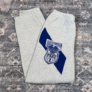 Vintage Harley Davidson Sweatpants Mens XL Eagle Motorcycle Logo Police 90s Bike